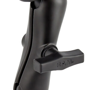 ZEBRA RAM DOUBLE BALL MNT W/2 ROUND PLATES